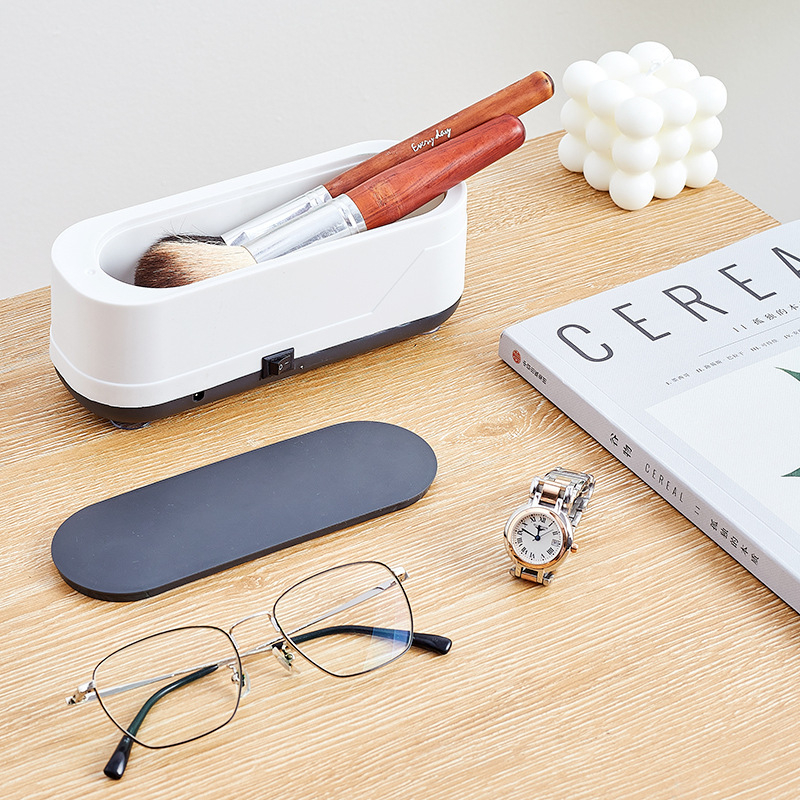 Curățător ultrasonic pentru lentile de contact, alimentare USB, 3W, 3.7V, până la 300 ml, funcționare mecanică