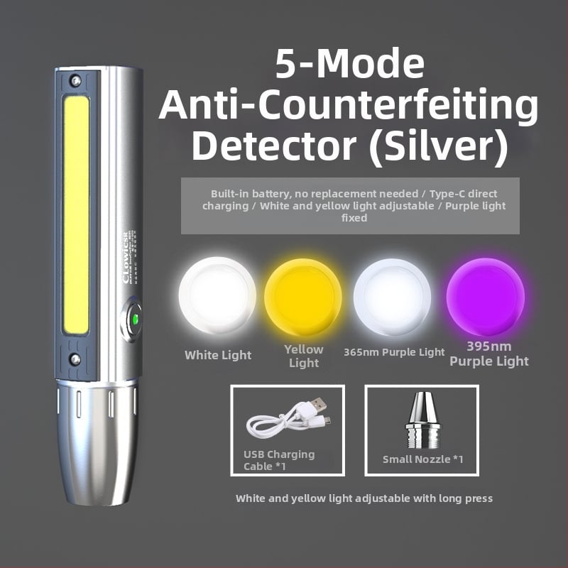 Svetiljka za identifikaciju nefrita s LED 40W, USB punjenje, 3200mAh, domet 200-500 m