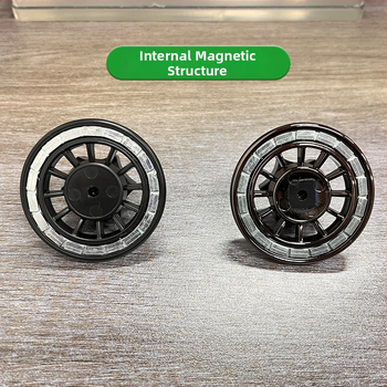 MagSafe žiedo magneto galva automobilių skydelio laikikliui, N52 magnetas, ABS plastikas, magnetinis montavimas, įtrauktas magnetinis lakštas