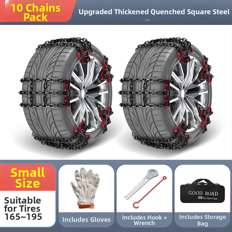 Auto libisemiskett - Raud, 3–10 kg, Ühilduv alumiiniumsulamist velgedega