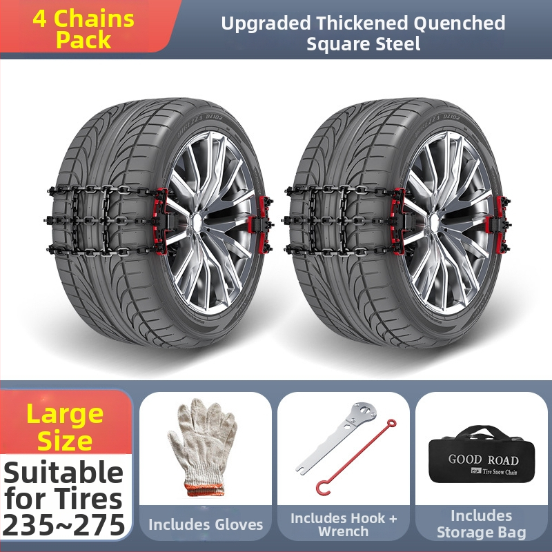 Auto libisemiskett - Raud, 3–10 kg, Ühilduv alumiiniumsulamist velgedega