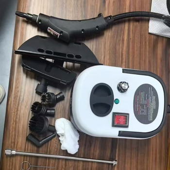 Curățător cu abur de înaltă temperatură - 1500W, capacitate 701–900 ml, reglaj temperatură în trei trepte, alimentare cu baterie uscată