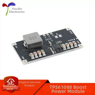 TPS61088 Boost DC-DC modulis ličio baterijai, įvadas 5V/9V/12V, išvestis iki 10A
