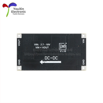 TPS61088 Boost DC-DC modulis ličio baterijai, įvadas 5V/9V/12V, išvestis iki 10A