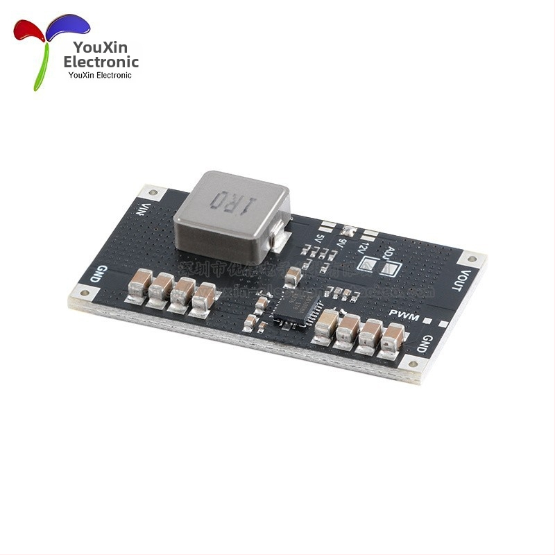 TPS61088 palielināšanas DC-DC modulis litija baterijai, ieeja 5V/9V/12V, izeja līdz 10A