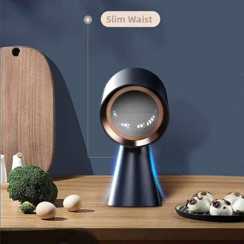 Stolný odsávač pár s dolným saním, kompaktný a prenosný, rozmery 198×166×343 mm, objem výfuku ≤10 m3/min, hluk <55 dB, výkon ≤150W, napätie 24V