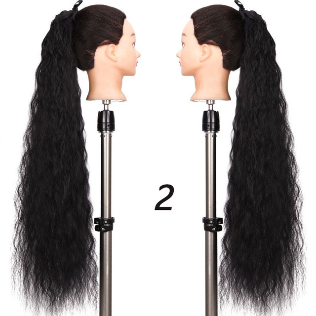 Parūka ar asti, modelis ar aizsienamu auklu, matu materiāls ar augstas temperatūras stiepli, mehāniska ražošana, nav krāsojama