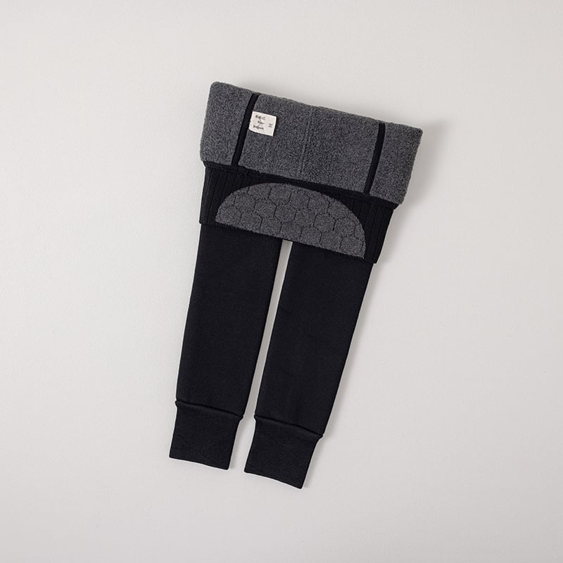 Κοριτσίστικα κολάν με επένδυση φλίς, θερμικά, μήκος αστραγάλου, ψηλή μέση, χειμώνας, 85% πολυεστέρας