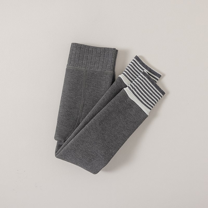 Κοριτσίστικα κολάν με επένδυση φλίς, θερμικά, μήκος αστραγάλου, ψηλή μέση, χειμώνας, 85% πολυεστέρας