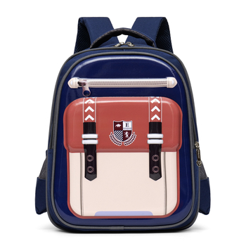 Unisex iskolai hátizsák gyermekeknek, ergonomikus háti támasz, ultrakönnyű Oxford anyag, állatmintás, 3–4. osztály számára