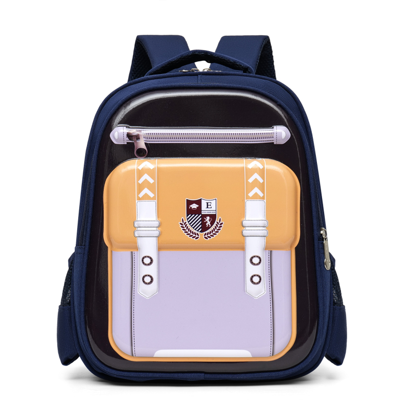 Unisex iskolai hátizsák gyermekeknek, ergonomikus háti támasz, ultrakönnyű Oxford anyag, állatmintás, 3–4. osztály számára