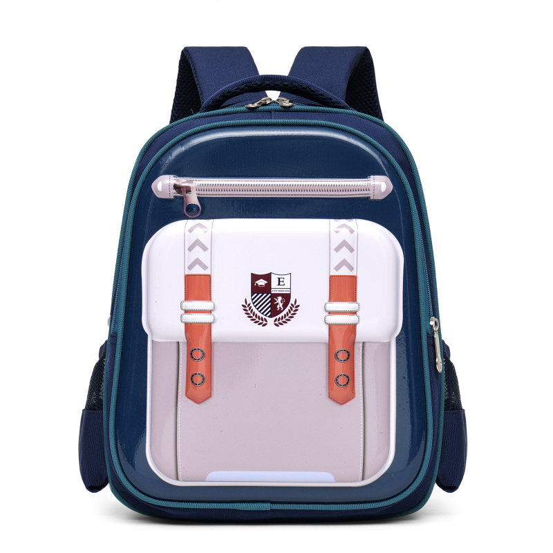 Unisex iskolai hátizsák gyermekeknek, ergonomikus háti támasz, ultrakönnyű Oxford anyag, állatmintás, 3–4. osztály számára