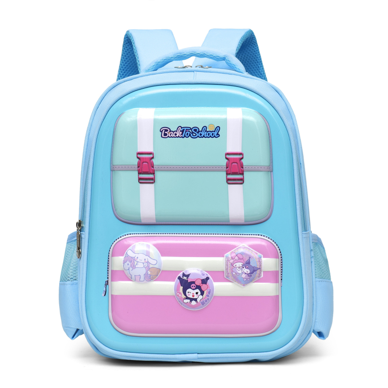 Unisex iskolai hátizsák gyermekeknek, ergonomikus háti támasz, ultrakönnyű Oxford anyag, állatmintás, 3–4. osztály számára