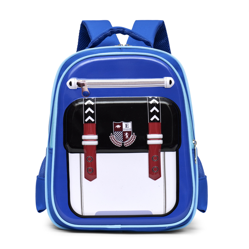 Unisex iskolai hátizsák gyermekeknek, ergonomikus háti támasz, ultrakönnyű Oxford anyag, állatmintás, 3–4. osztály számára