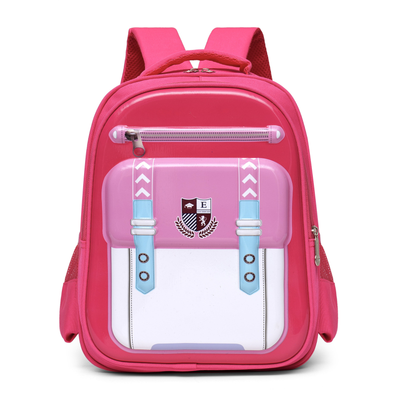 Unisex iskolai hátizsák gyermekeknek, ergonomikus háti támasz, ultrakönnyű Oxford anyag, állatmintás, 3–4. osztály számára