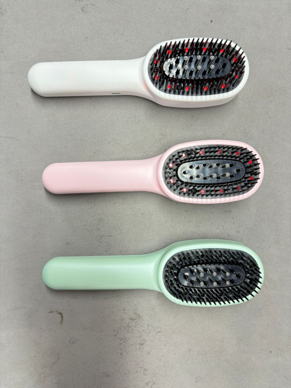 Pieptene electric pentru masajul scalpului și introducător de esențe – DX-002, 235 g, calmare scalp, toate sezoanele