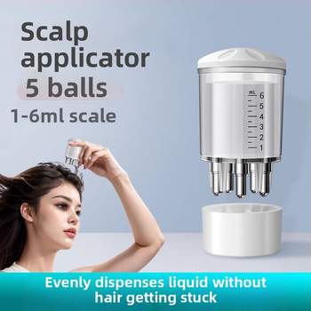 Minoxidil tinktūra galvos odos aplikatorius – rutulinė masažo galvutė, Honglai prekės ženklas, universalus naudojimas, keturi metų laikai