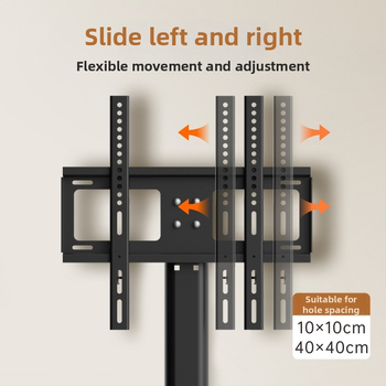 Universalus televizoriaus stovas ir sieninis laikiklis, mechaninis valdymas, geležinis laikiklis, apkrova virš 15 kg