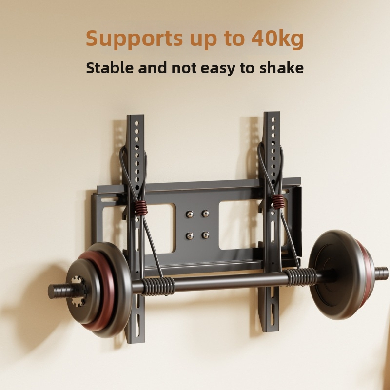 Universāla televizora statīva un sienas stiprinājums, mehānikā vadība, dzelzs stiprinājums, slodze virs 15 kg