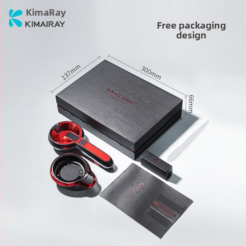 Elektrinis dozavimo masažinis šepetėlis plaukams ir galvos odai; 3 greičiai; Type-C įkrovimas