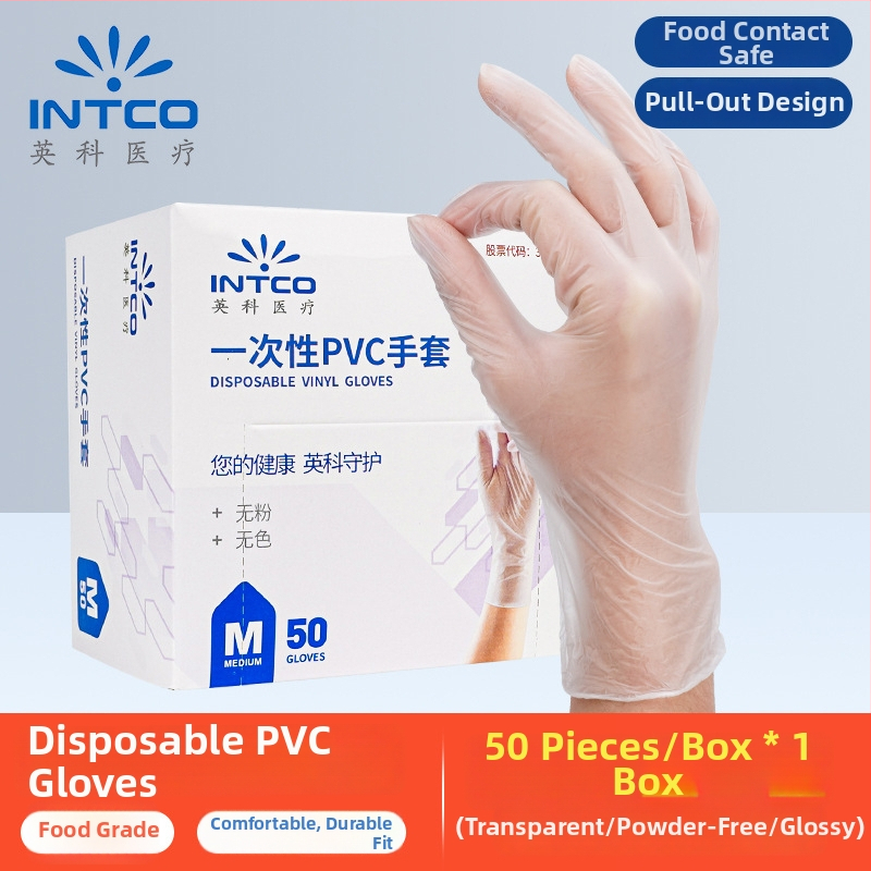 Vienreizējās nitrila cimdi, pārtikas kvalitātes, cateringu un virtuvei, biezināti un augsti elastīgi, 50 gab. kastē.