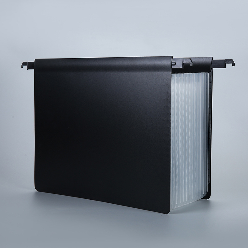 25-джобна акордеонна папка за документи, PP материал, двустранно окачваща се, печат на лого, персонализирана обработка