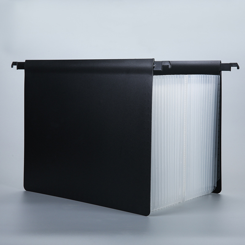 25-джобна акордеонна папка за документи, PP материал, двустранно окачваща се, печат на лого, персонализирана обработка