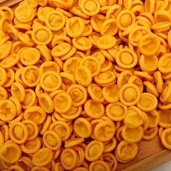 Jednorázové latexové prstové návleky, bez prachu, odolné voči opotrebeniu, proti perforácii, hmotnosť 0.65