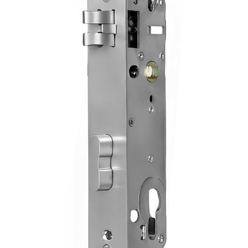 85 serijos integruotas terminio atskyrimo aliuminio piršto atspaudų spynos korpusas su nerūdijančio plieno cilindru ( kiemo spyna)