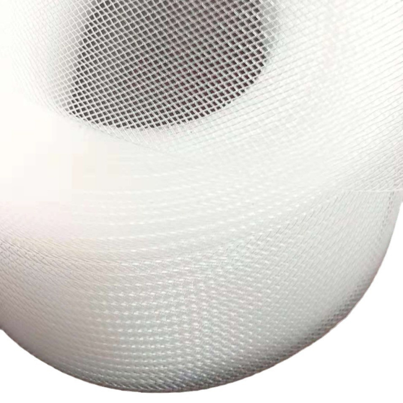 Elastingas tinklo audinys vestuvinei suknelei — plonas tinklas, poliesterio tinklo gija, Meiying