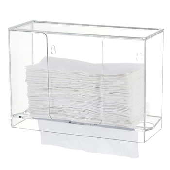 Cutie de șervețele montată pe perete din plastic, cu șervețele detașabile, rezistentă la apă și multifuncțională.