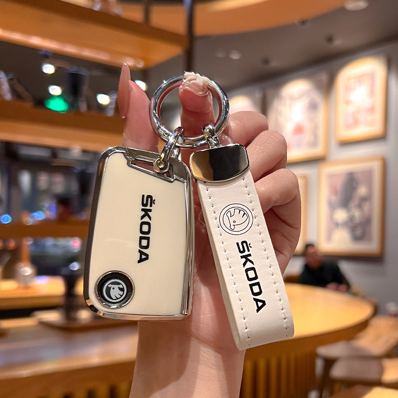 Skoda raktų dėklas Huihuangda TPU – Aukštos klasės (Prekės ženklas: Huihuangda; Automobilio markė: Skoda; Medžiaga: TPU; Stilius: Aukštos klasės)