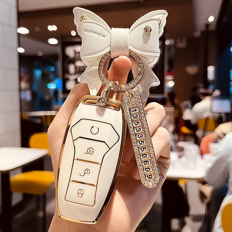 BYD automobilio rakto dėklas – TPU, Hui Huangda, aukštos kokybės