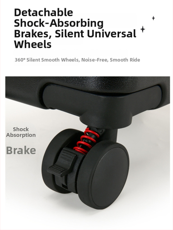 Feiyu Unisex Mokyklinė Kuprinė Su Ratukais — Oxford Audinys, Universalūs Ratai, Oro Pagalvės Diržai, Tinka Vidurinei Mokyklai ir Aukštesnėms