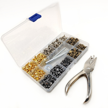 Xinghu odinių gaminių metalo dekoratyvinių kniedžių ir spaustuvų montavimo įrankis, tinkamas striukėms, skrybėlėms, diržams ir kuprinėms