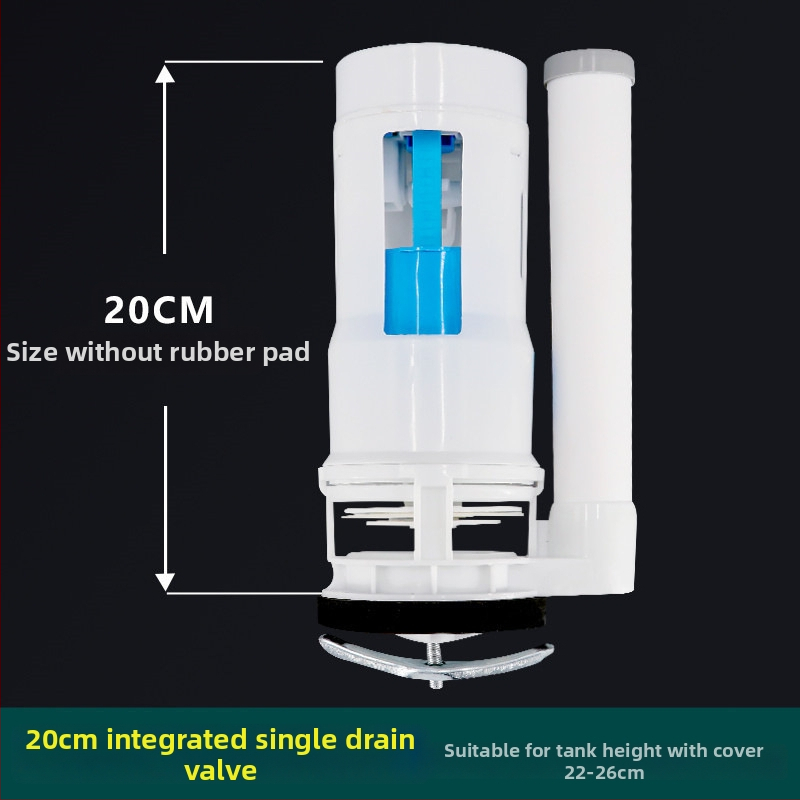Комплект клапани за тоалетна с водосъхраняващ бустер: дренажен клапан, входен клапан и бутон за промиване; Материал: PP; Марка: Excellent; Режим на използване: натискане; Стил: модерен минимализъм