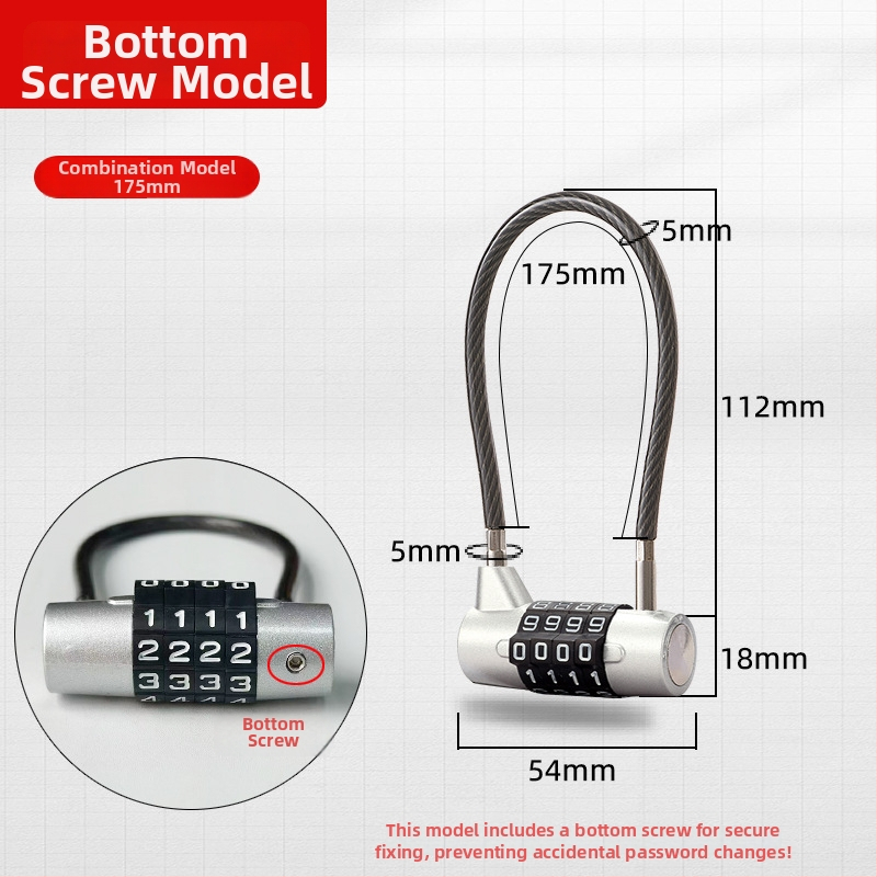 Mechaninis užraktas spintos ir šaldytuvo durims, cinko lydinio korpusas, modelis 800142, strypų tarpas 10-50 mm