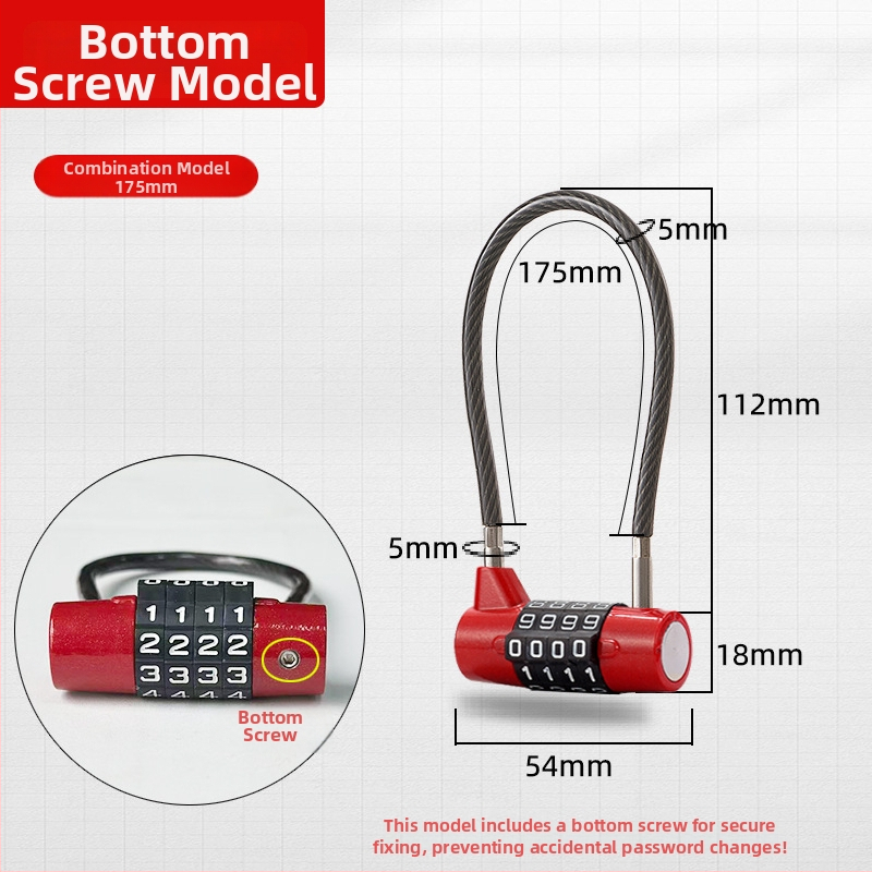 Mechaninis užraktas spintos ir šaldytuvo durims, cinko lydinio korpusas, modelis 800142, strypų tarpas 10-50 mm