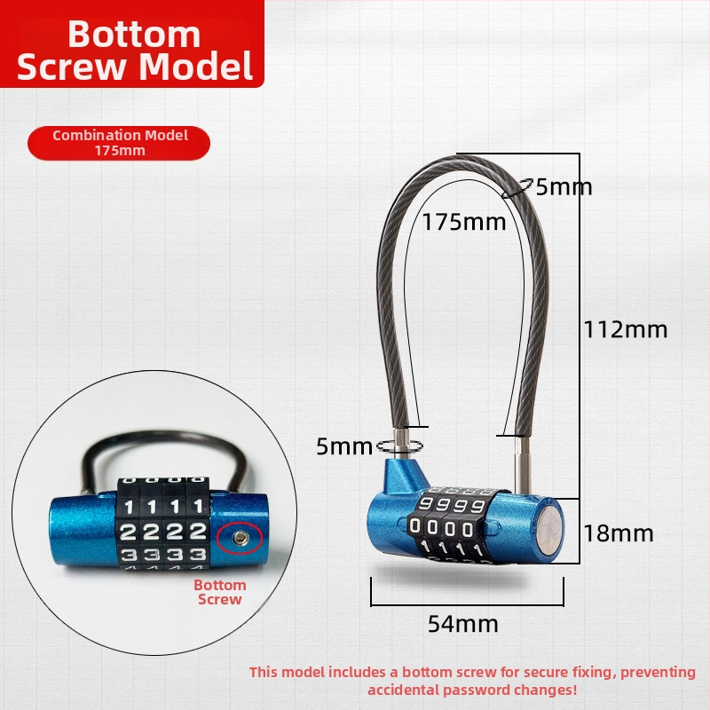 Mechaninis užraktas spintos ir šaldytuvo durims, cinko lydinio korpusas, modelis 800142, strypų tarpas 10-50 mm