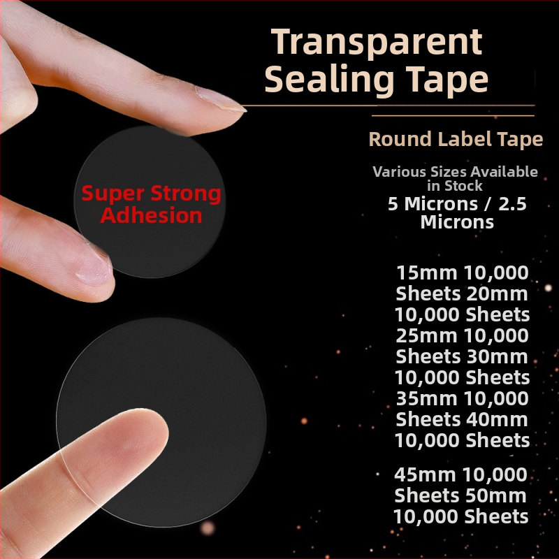 Pašlīmējošā noslēgšanas etiķete iepakojumam: apaļa forma, Kraft papīrs, matēts plēve, karstā līme, četrkrāsu druka, temperatūras izturība līdz 80°C
