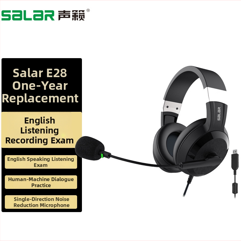 USB juhtmega peakomplekt sisseehitatud helikaardiga ja mikrofoniga, 40 mm draiverid, sagedusvahemik 20 kHz, takistus 32 Ω, kaabli pikkus 2,7 m