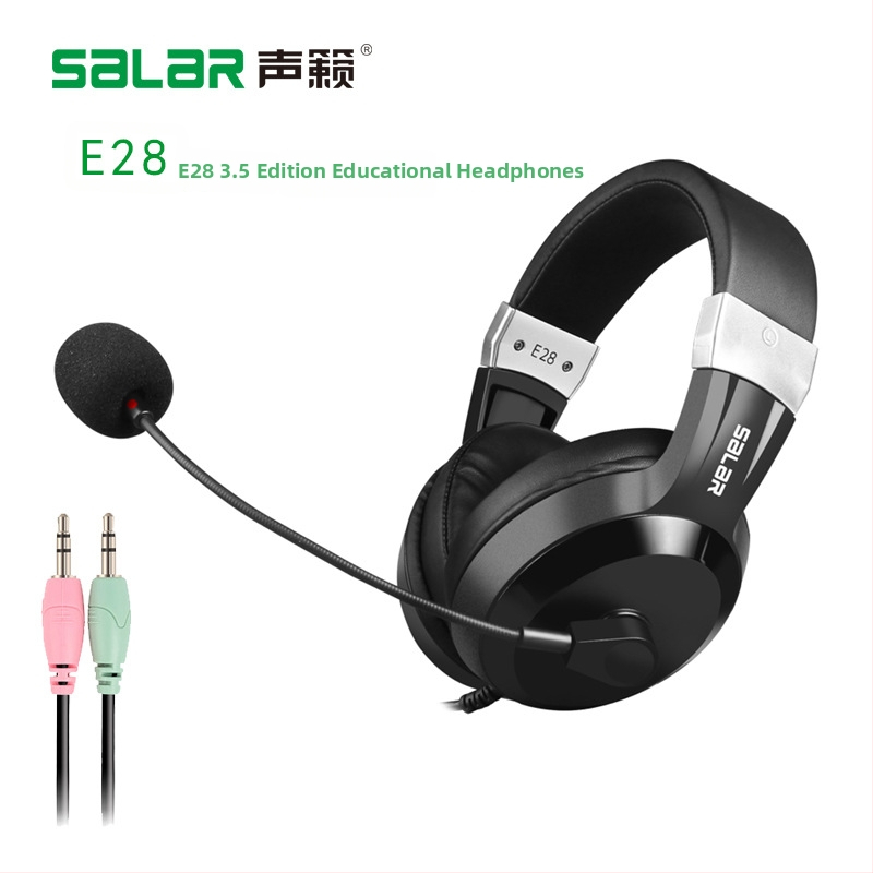 USB juhtmega peakomplekt sisseehitatud helikaardiga ja mikrofoniga, 40 mm draiverid, sagedusvahemik 20 kHz, takistus 32 Ω, kaabli pikkus 2,7 m