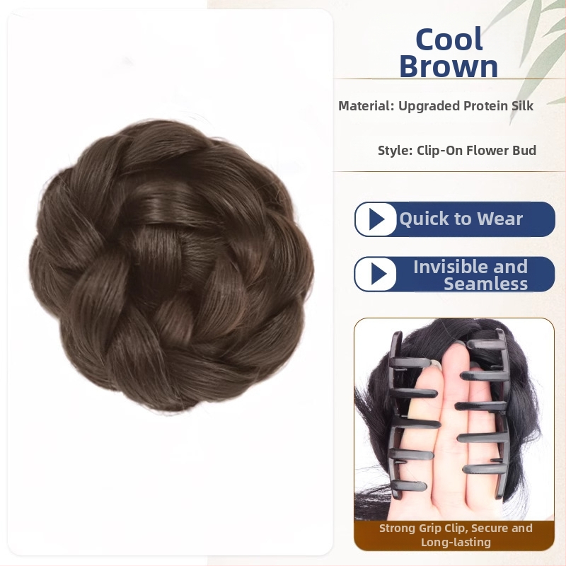 Parūka ar asti – pilnībā roku adīta, augsttemperatūras stieple, nav krāsojama vai perm, pielāgota versija (asti: stingrs)