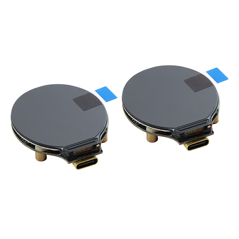 ESP32S3-N16R8/R16 plokštė su apvaliu IPS TFT LCD ekranu