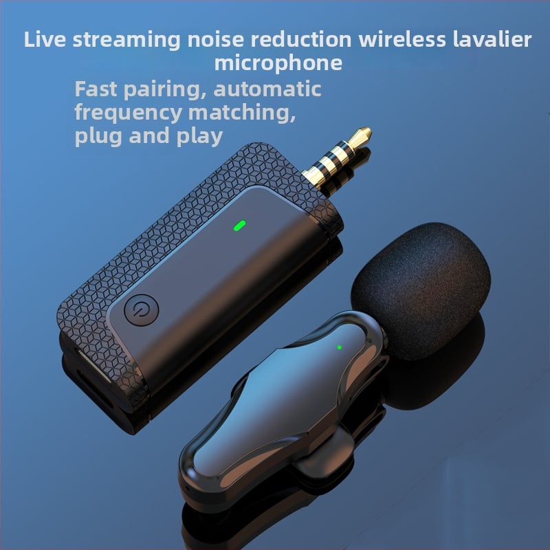 K35Pro lavāliera mikrofons ar vadu, piemērots tiešraidei un ierakstiem, frekvences diapazons 20 Hz–20 kHz, SNR ≥70 dB