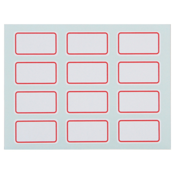 Deli 7184 pašlīmējošā etiķete birojam | kvadrāta forma, līmējošā vara plāksne, zīmols Deli