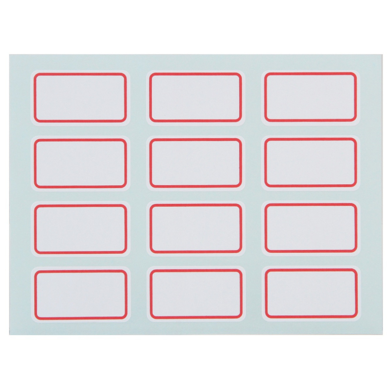 Deli 7184 pašlīmējošā etiķete birojam | kvadrāta forma, līmējošā vara plāksne, zīmols Deli