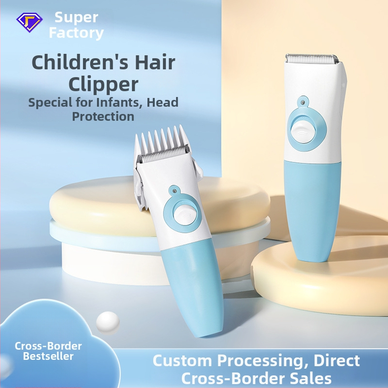 Kūdikio atsparus vandeniui elektrinis plaukų kirpimo įrankis – Įkraunamas, 5W, CE/FCC/ROHS