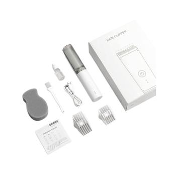 HC-W008 Dječji frizerski stroj, ugrađena baterija 500–800 mAh, radno vrijeme 0–1 h, vodootporan, keramička oštrica