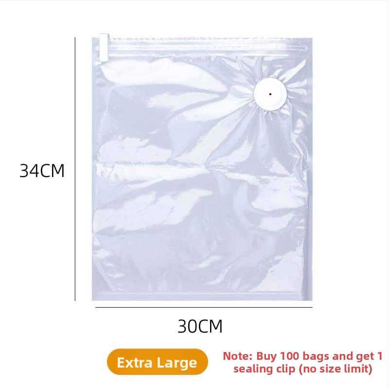 Vakuuma uzglabāšanas maisiņš pārtikai — PA+PE biezināts materiāls, sūkšanās tips, bez sūkņa, mājas uzglabāšanas vakuuma maisiņš (2025)